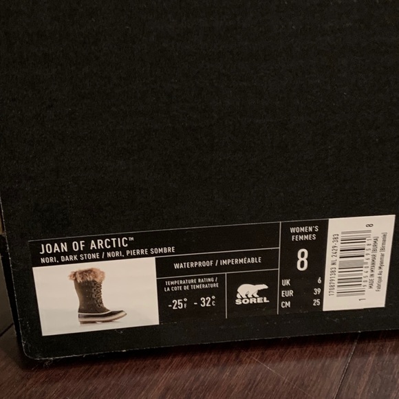 Sorel Joan of Arctic Nori Dark Stone Boots - Picture 5 of 5